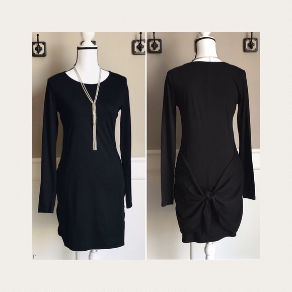 Michael Stars Dresses & Skirts - 🧵Michael Stars | Black Dress with Tie Knot Michael Stars Dresses & Skirts - 🧵Michael Stars | Black Dress with Tie Knot